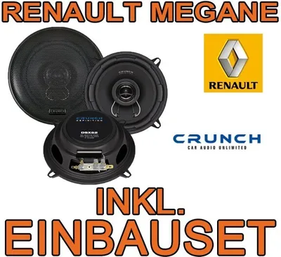 Produktbild von Lautsprecher - Crunch DSX52 - 13cm Triaxe für Renault Megane 2 - justSOUND