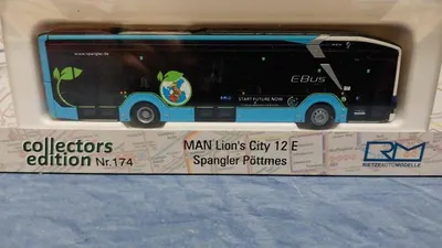 Produktbild von Rietze Stadtbus MAN Lion´s City 12 E Spangler Pöttmes 76336