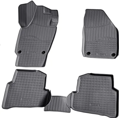 Image de tapis en caoutchouc 3D pour SKODA Fabia | type NJ | année à partir de 2014> | ajusté avec bordure