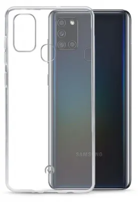 Imagen del producto de Funda transparente de silicona para Samsung Galaxy A21s, marca Mobilize