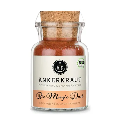 Produktbild von Magic Dust, BBQ-Rub 115g im Korkenglas