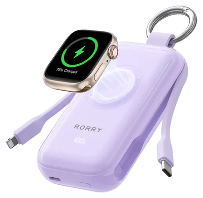 Image de Batterie externe RORRY CharmGo Pro, 10000 mAh, charge rapide 45W, pour téléphones portables