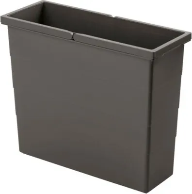 Produktbild von Hailo 17 Liter Inneneimer 1139009 dunkelgrau 414 x 158 x 350 mm