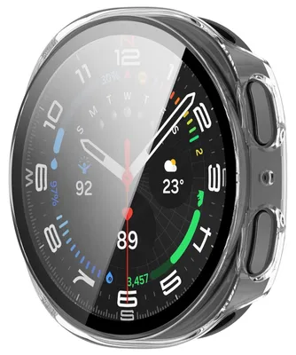 Produktbild von By Qubix Hard case - Transparent - passend für Samsung Galaxy Watch 8 - 40 mm