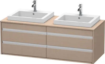 Produktbild von Duravit Duravit Waschtischunterbau KETHO 550x1400x496mm leinen