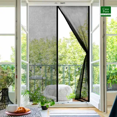 Produktbild von Moskitiera do drzwi balkonowych Johnny samoprzylepna siatka montażowa 80x210 cm