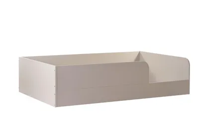 Produktbild von arthur berndt Bodenbett Essentials 120x200 cm – Montessori Kinderbett, Low Bed, Cashmere