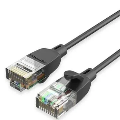 Obrázok produktu pre Vention IBJBK, 8 m, Cat6, U/UTP (UTP), RJ-45, RJ-45, Čierna