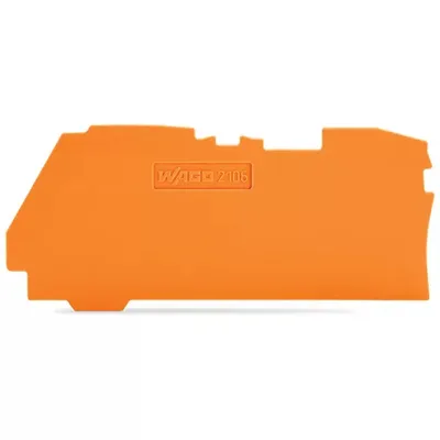 Immagine prodotto di Wago 2106-1292, Etichette per morsettiere, 25 pezzi, Arancione, 1 mm, 74,8 mm, 32,9 mm