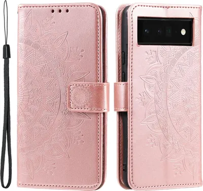 Immagine prodotto di Custodia per Google Pixel 7 Pro custodia per telefono cellulare custodia flip cover protettiva custodia mandala