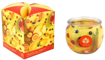 Zdjęcie produktu dla ARÔME Świeca zapachowa 90 g Owoce tropikalne