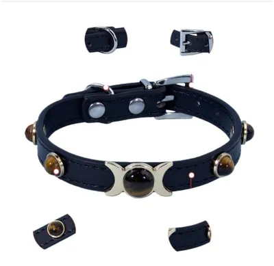 Produktbild von INF PolyurethanHalsband verstellbar für Hunde und Katzen, minimalistisches Design L