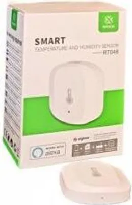 Produktbild von WOOX R7048, Feuchtigkeit, Temperatur, Kabellos, ZigBee, 2400 - 2483 MHz, 30 m, Weiß