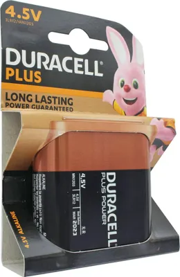 Produktbild von DURACELL Plus 4,5 Volt MN1203 3LR12 Flachbatterie 10 Stück