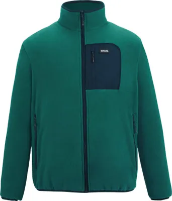 Produktbild von Regatta - "Frankie" Fleecejacke für Herren, Durchgehender Reißverschluss RG12715 (S) (Mittelmeergrün/Marine)