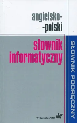 Zdjęcie produktu dla Angielsko-polski słownik informatyczny