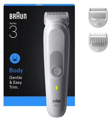 Immagine prodotto di Braun Series 3 BG3530 rasoio elettrico / regolabarba / tagliabasette Grigio