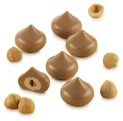 Produktbild von silikomart | Silikonform für KISS Pralinen, antihaftbeschichtet, 15 Pralinen, Pa