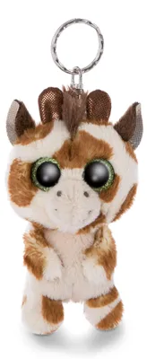 Produktbild von NICI 46940 Glubschis Halla 9cm Giraffen Schlüsselanhänger Kuscheltier