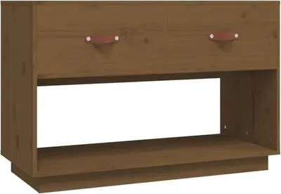 Produktbild von Famanu TV-Schrank Massivholz Kiefer - Braun - 90 x 40 x 60 cm