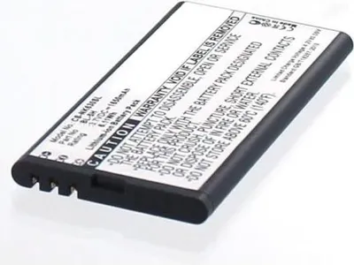 Produktbild von Akku für Nokia Lumia 630 Dual SIM Li-Ion 3,7 Volt 1650 mAh schwarz.
