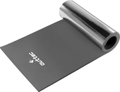 Produktbild von Outtec® Isomatte, Touristenmatte, Zeltmatte, Schlafmatte mit Aluminium Isolierung - für Outdoor, Zelt, Camping, Wandern, Picknick - Schaum Matte