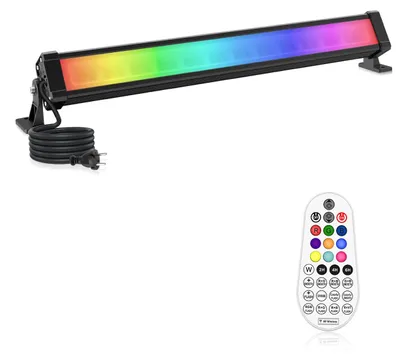 LED-Schijnwerfer 25 W RGB Balken mit Fernbedienung 360°