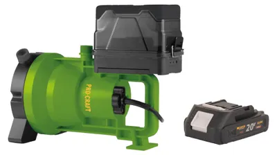 Produktbild von Procraft CPN21bb Akku Tauchpumpe 20 V 3200 l/h + 1x Akku 2,0 Ah - ohne Ladegerät
