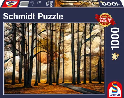 Produktbild von 1000 Teile Schmidt Spiele Puzzle Magischer Wald 58396