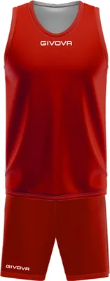 Produktbild von rosso/bianco L|Givova Basketball Wende Trikot-Set KITB03-1203