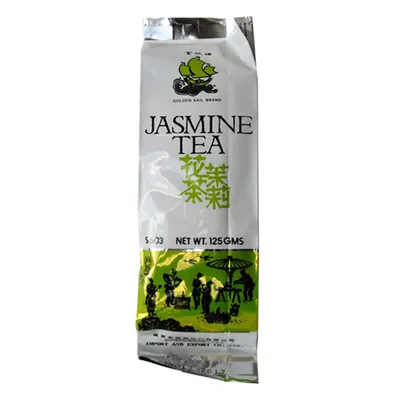 Produktbild von 125g Jasmin Tee Golden Sail Brand Jasmin Tea keine Zusätze natürlich vegan