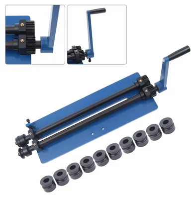 Produktbild von Perlenwalze, Stahlkonstruktion, präzises Formen, Blau