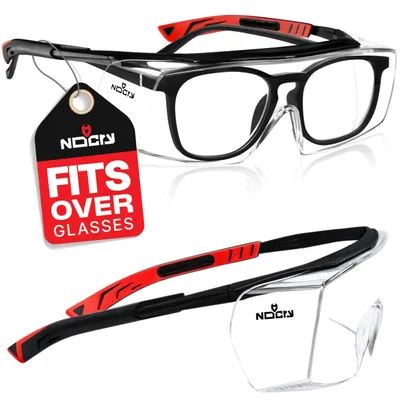 Zdjęcie produktu dla Okulary ochronne z odpornymi na zarysowania soczewkami | Regulowane zauszniki, ochrona UV400