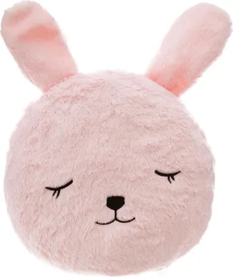 Produktbild von Kinderkissen "Kaninchen" - Kunstpelz - D28 cm - Atmosphera créateur d'intérieur