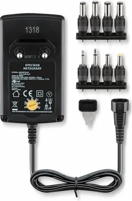 Zdjęcie produktu dla Goobay AC/DC adaptor, 2250 mAh, Czarny, CE, ROHS
