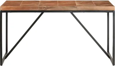 Zdjęcie produktu dla vidaXL Stół do jadalni 140x70x76 cm lite drewno akacjowe i mango