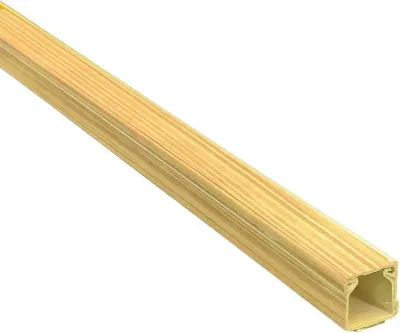 Produktbild von Kabelkanal 15x15 mm Buche Holzoptik hell – selbstklebend – 1 m – Kunststoff