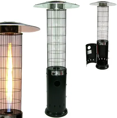 Productafbeelding van Gasheater XXL, vlamkolom, terrasverwarmer, 56706, gasverwarmer, 13 kW, verwarmingslamp AWZ