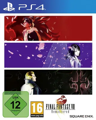 Zdjęcie produktu dla Square Enix Final Fantasy VIII Remastered, PlayStation 4, Powyżej 13 lat, Nośnik fizyczny