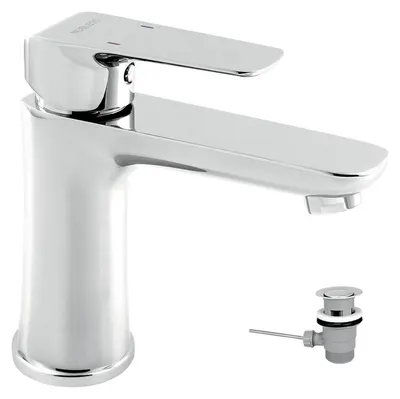 Zdjęcie produktu dla Bateria umywalkowa z odpływem Nobless Tina chrom 38003.0