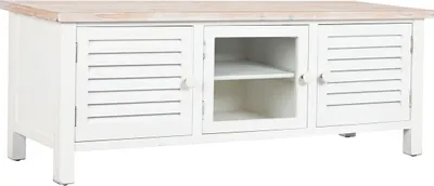 Image de Meuble TV DKD Home Decor sapin blanc bois MDF 120 x 40 x 45 cm
