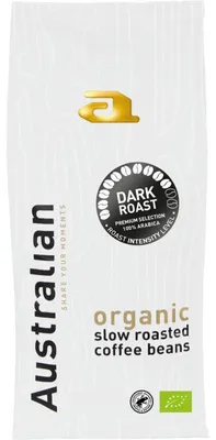 Produktbild von Australian  Kaffeebohnen Dunkel geröstet 500g – Aromatischer, nachhaltiger Kaffee