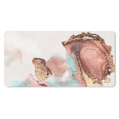 Produktbild von MuchoWow® Mauspad Mousepad Tinte - Pastell - Abstrakt 60x30 cm - Mousepads - Maus Mat - Pad - Mausunterlage - Nachhaltig