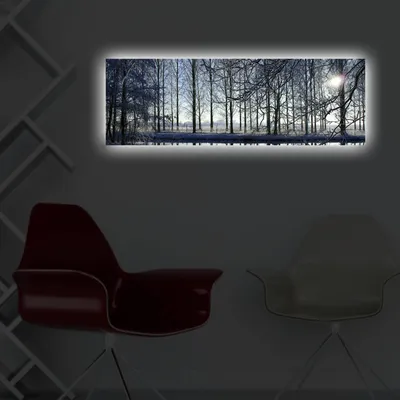 Obrázok produktu pre Opviq, 3090DACT- SHN3261, Farebné, Výtlačky na plátno, 30 x 90 cm, 100% semišové plátno