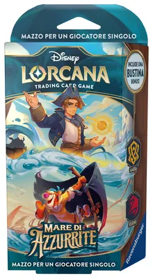 Produktbild von Ravensburger - Disney Lorcana TCG: Mare di Azzurrite, Starter Deck Bernstein & R