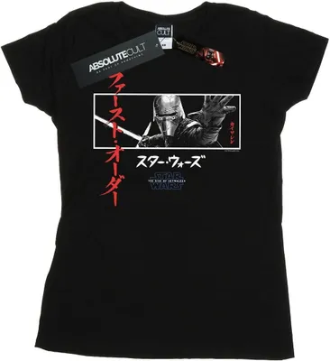 Produktbild von Star Wars: The Rise of Skywalker - "Katakana" T-Shirt für Damen BI50697 (S) (Schwarz)