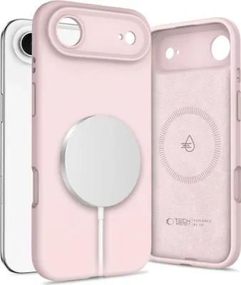 Zdjęcie produktu dla Tech-Protect Silicone MagSafe iPhone 17 Air Pink Pearl