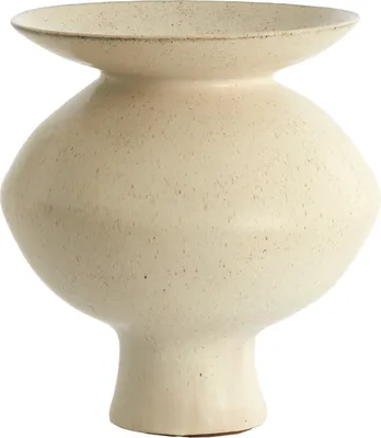 Produktbild von Light & Living - Vase AJUDA - Ø31x33,5cm - Weiß