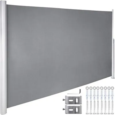 Produktbild von Famanu Seitenmarkise Outdoor Sichtschutz - Grau - 160X300cm