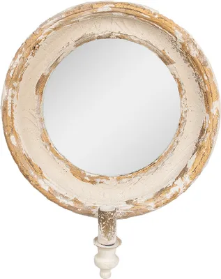 Produktbild von Clayre & Eef Spiegel 38x14x47 cm Beige Holz